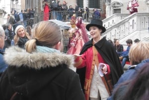 Venice:Theatrical Walking Carnival Show & Casanova's Secrets
