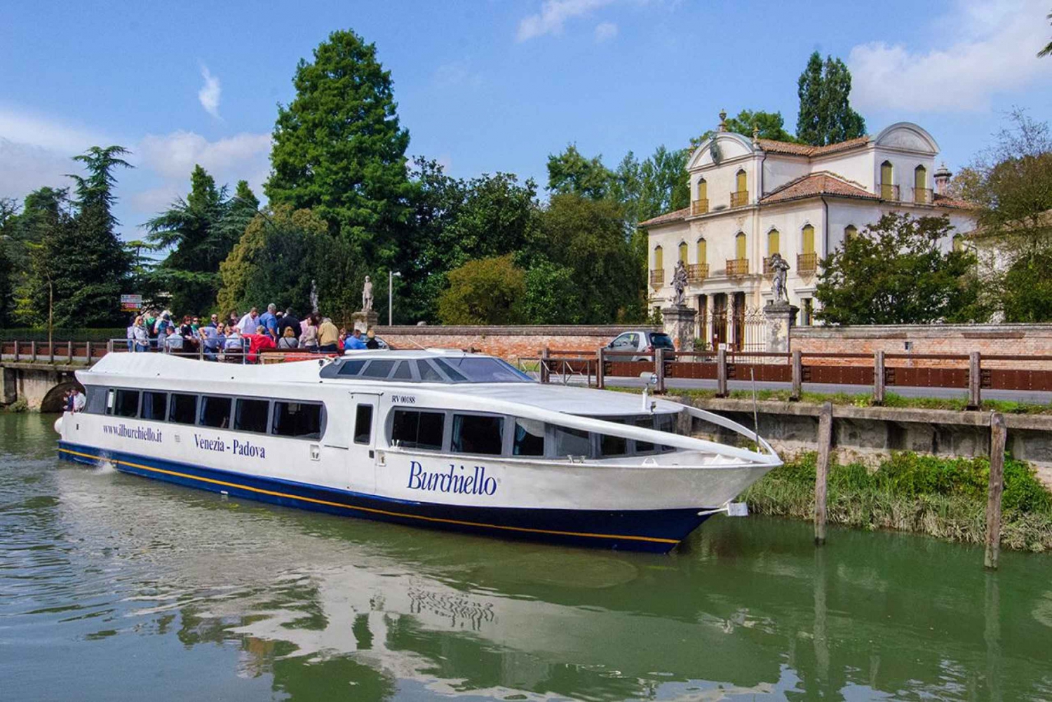 Venice to Padua Full-Day Brenta Riviera Boat Cruise