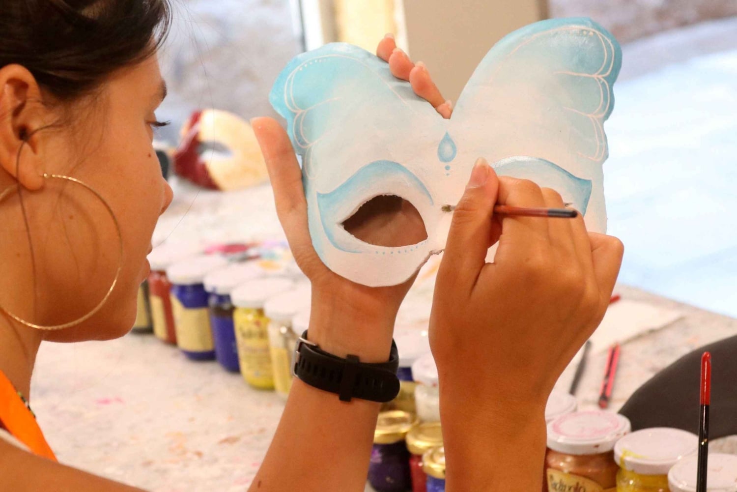 Venezia: Workshop i tradisjonell maskeproduksjon og dekorering