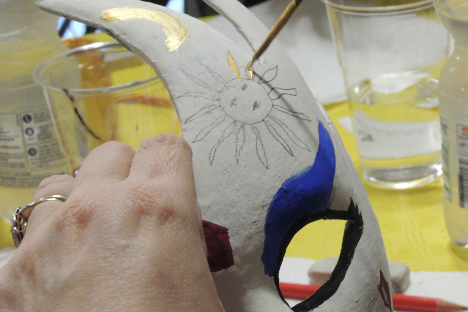 Venezia: Workshop i tradisjonell maskeproduksjon og dekorering