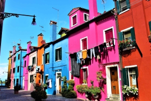 Venedig trilogi: Murano, Burano & Torcello med Vintage Boat