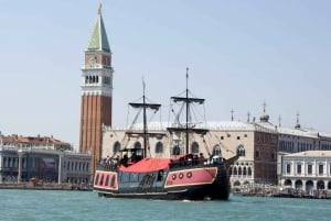 Venedig: Tur i den venetianske lagune og middag med galeon