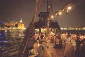 Venedig: Tur i den venetianske lagune og middag med galeon