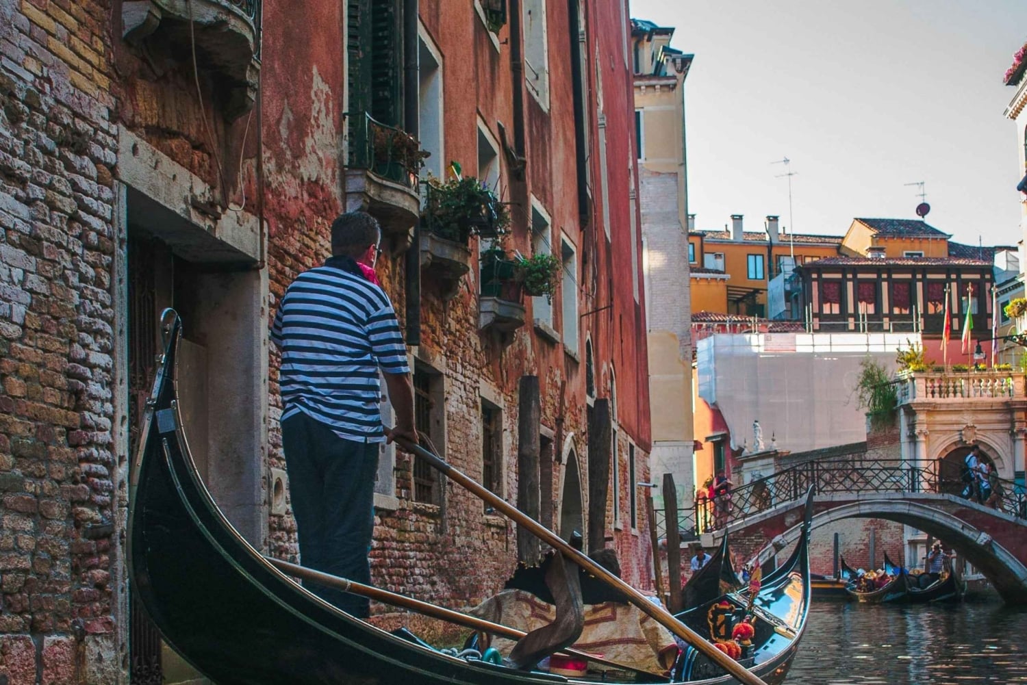 Venetië: VIP-gondeltocht met champagne - 1 uur privétour