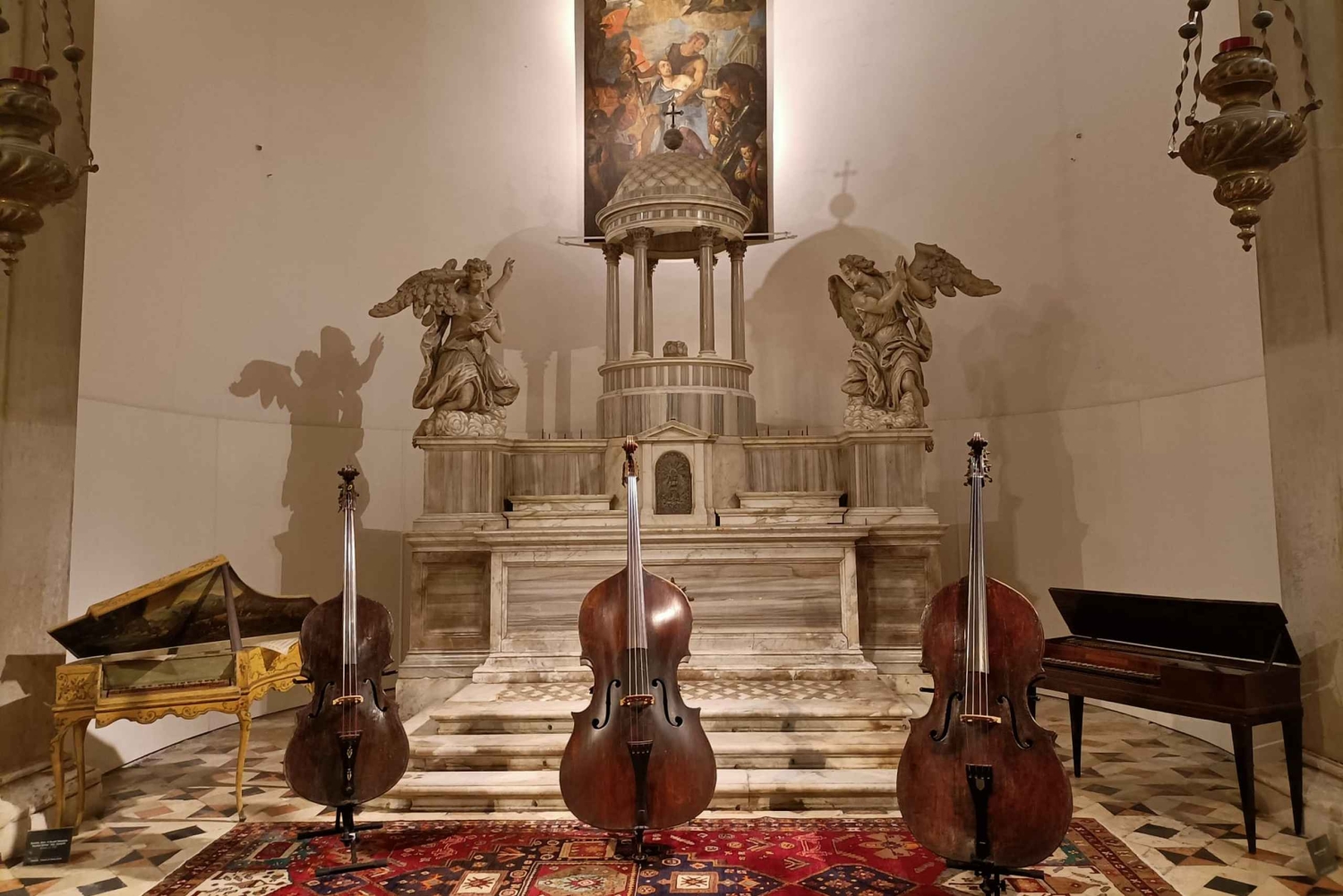 Venedig: Biljett till Vivaldi Baroque Concert och gratis musikmuseum