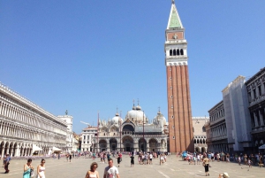 VENISE : VISITE A PIED DE LA BASILIQUE DE SAN MARCO, DU CLOCHER ET DE LA GONDOLE