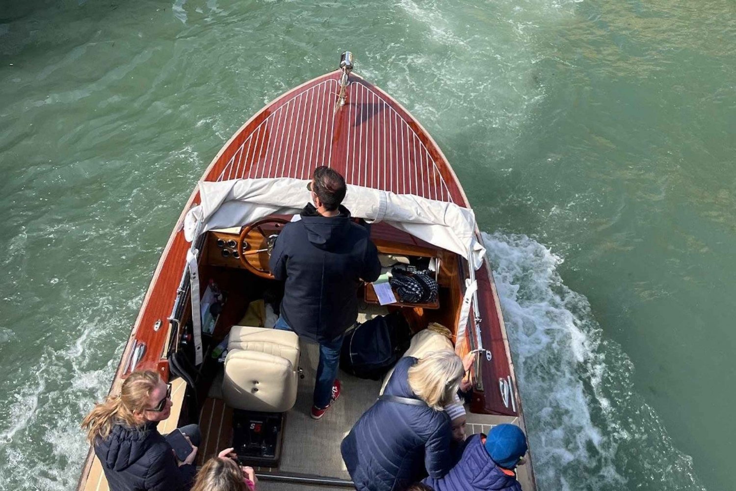 Venice: Water Taxi from the Station to the City Center/Hotel