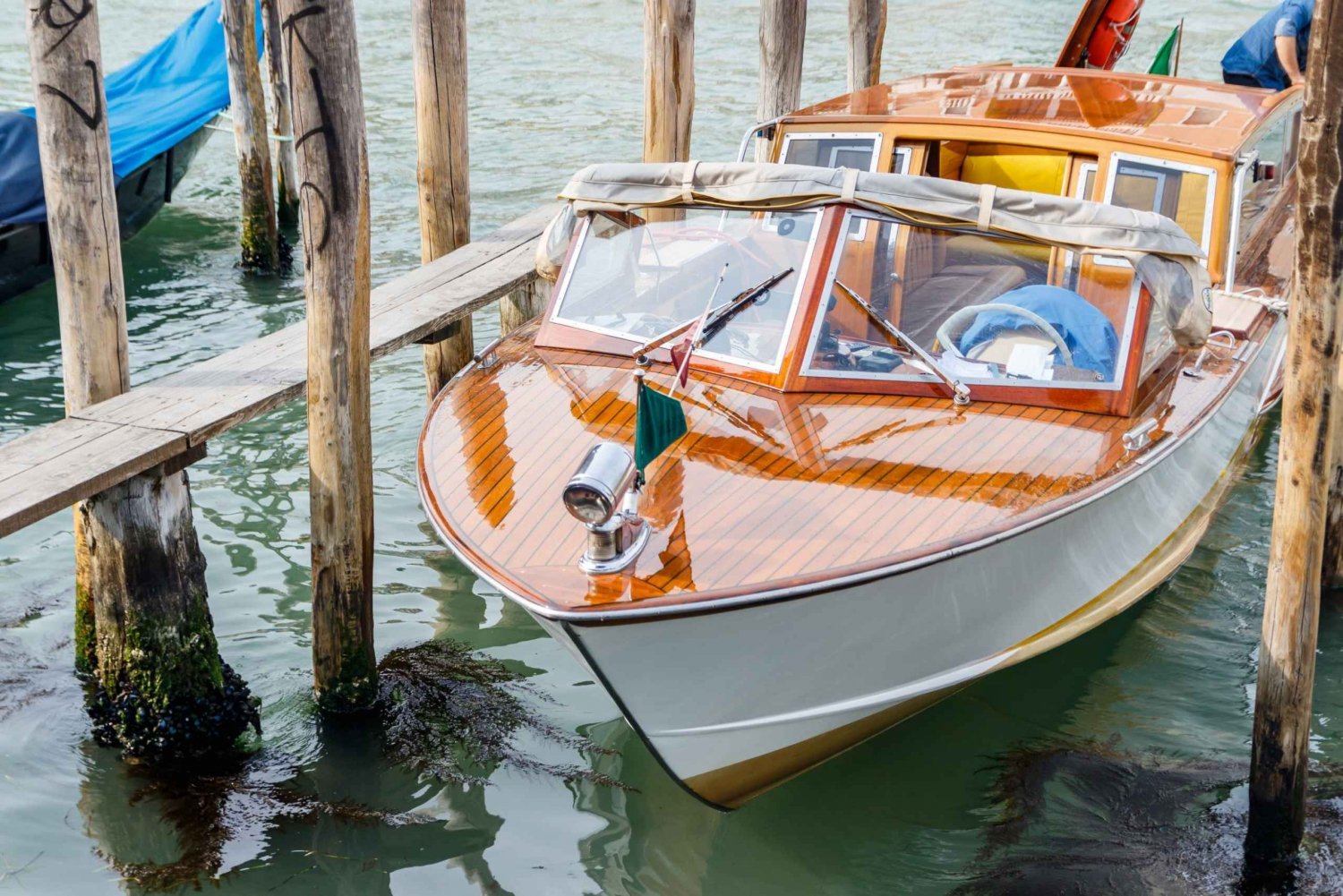 Táxi aquático de Veneza