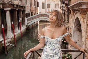 Venedig med professionel fotograf