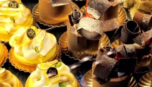 6.       Cake and Coffee in a Coffee Shop