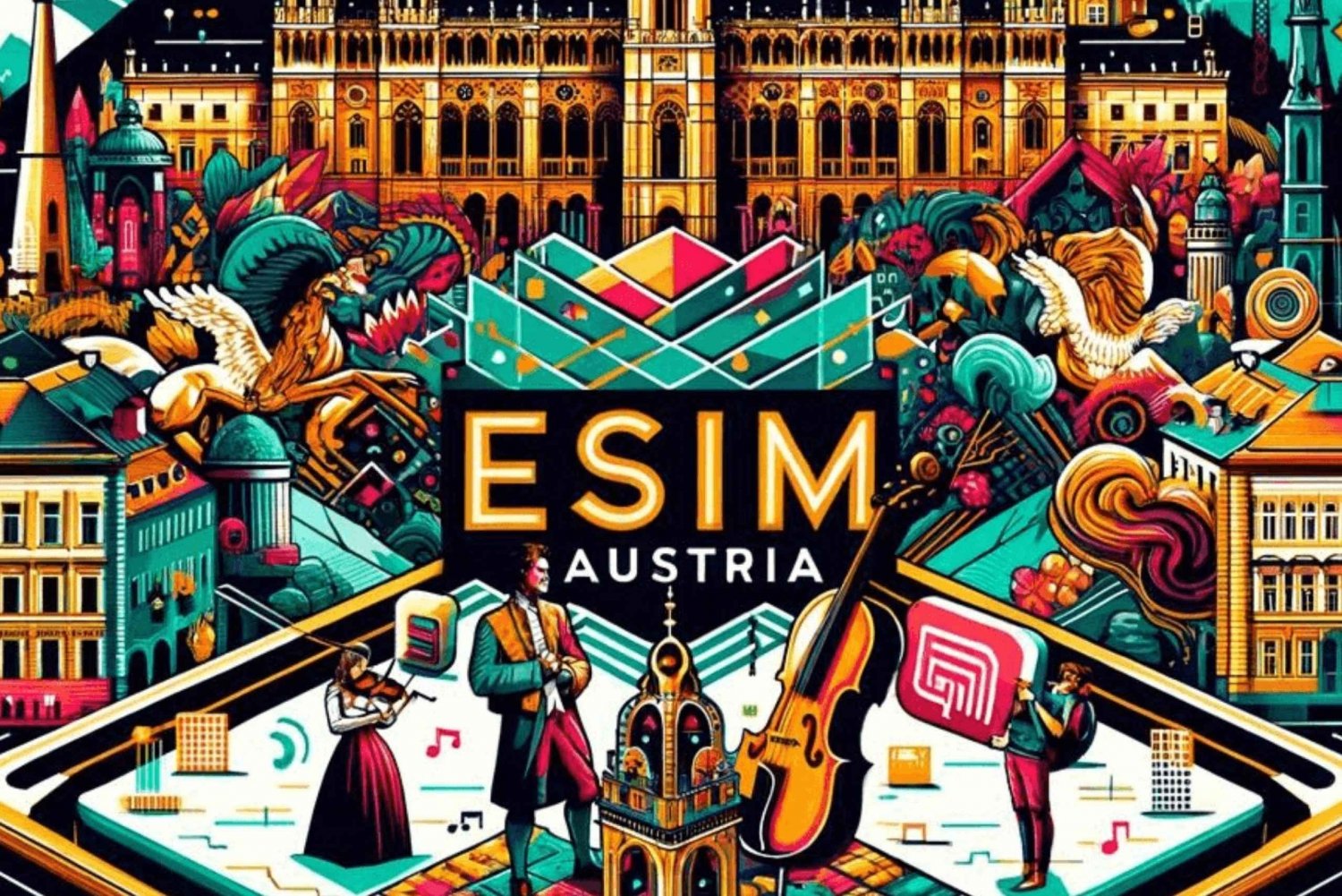 Austria e-SIM datos ilimitados