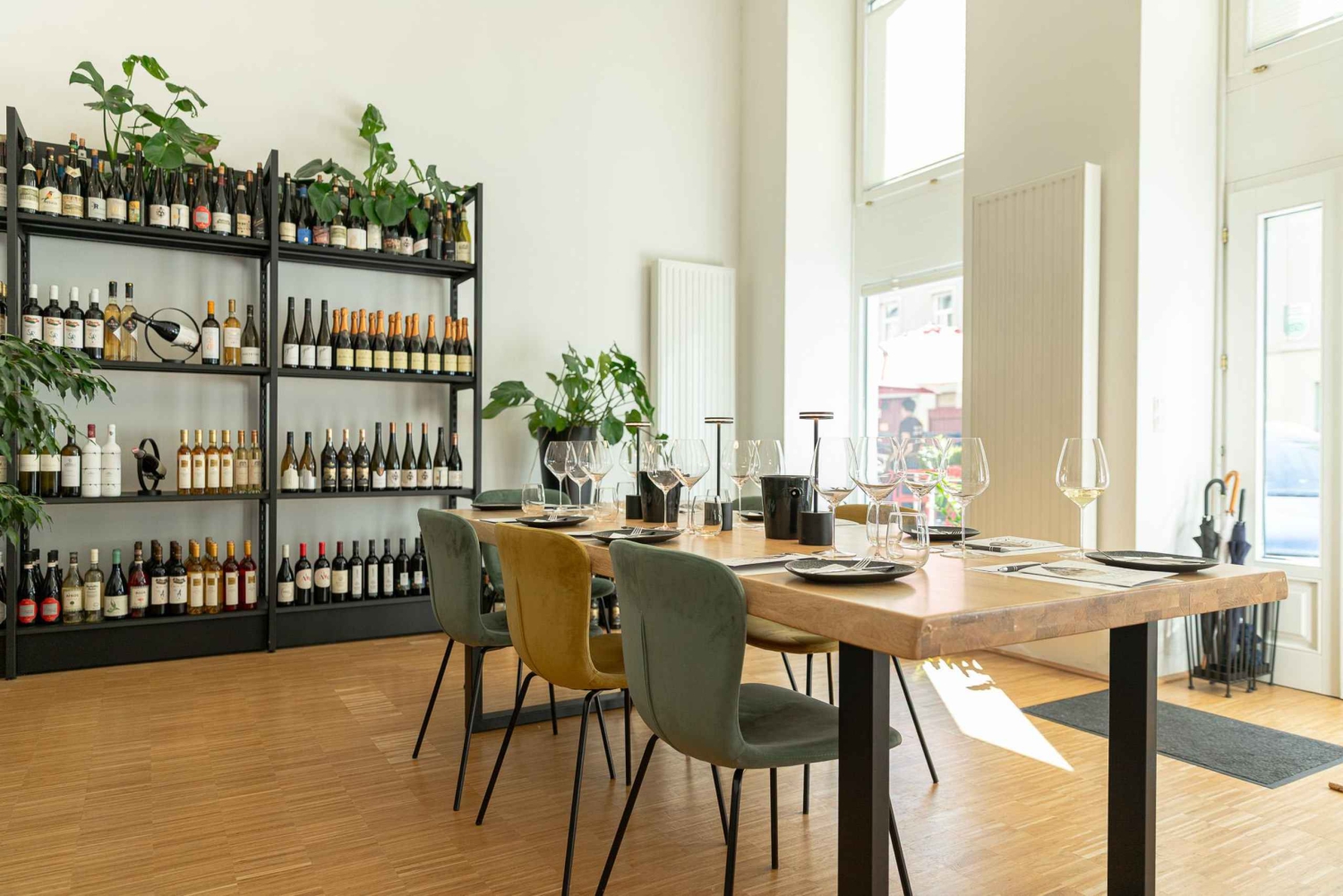 Dégustation de vins autrichiens