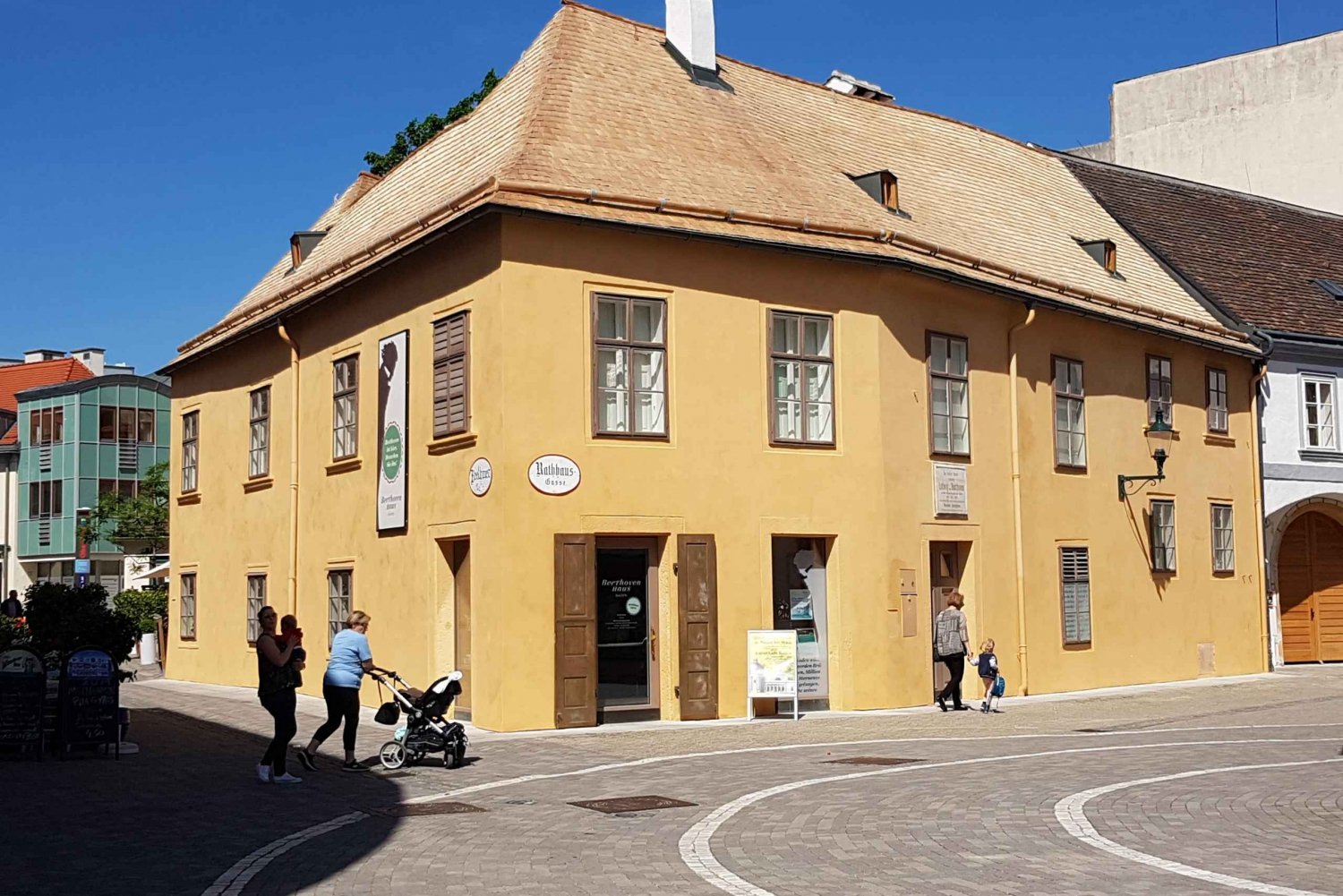 Beethovenhaus Baden, ingresso de entrada