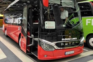 Bratysława - Lotnisko Wiedeń: Bezpośredni i niezawodny transfer autobusowy