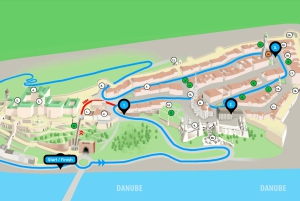 Budapest: Buda Castle Electric Hop-On Hop-Off bussi