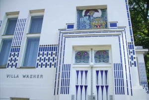 Yhdistetty lippu: Ernst Fuchs -museo ja Otto Wagnerin alue älypuhelinsovelluksella