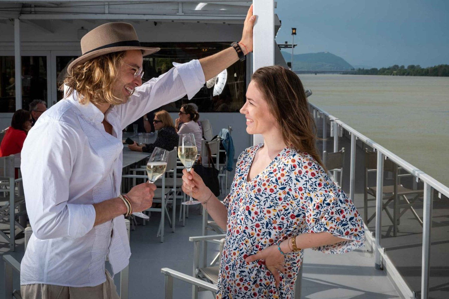 Passeio panorâmico pelo Danúbio com Prosecco à vontade