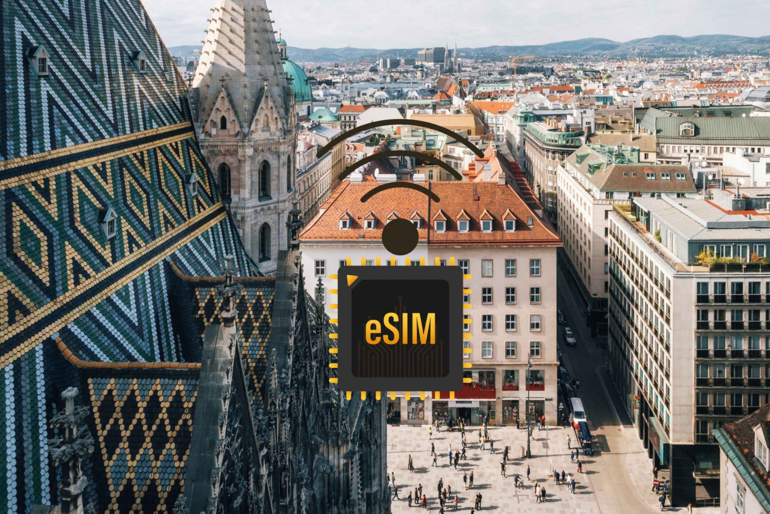 Salzburg: eSIM Internet Data Plan Østrig højhastigheds 4G/5G