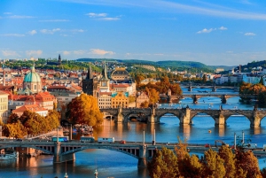 From Budapest: Prague via Vienna Private Transfer