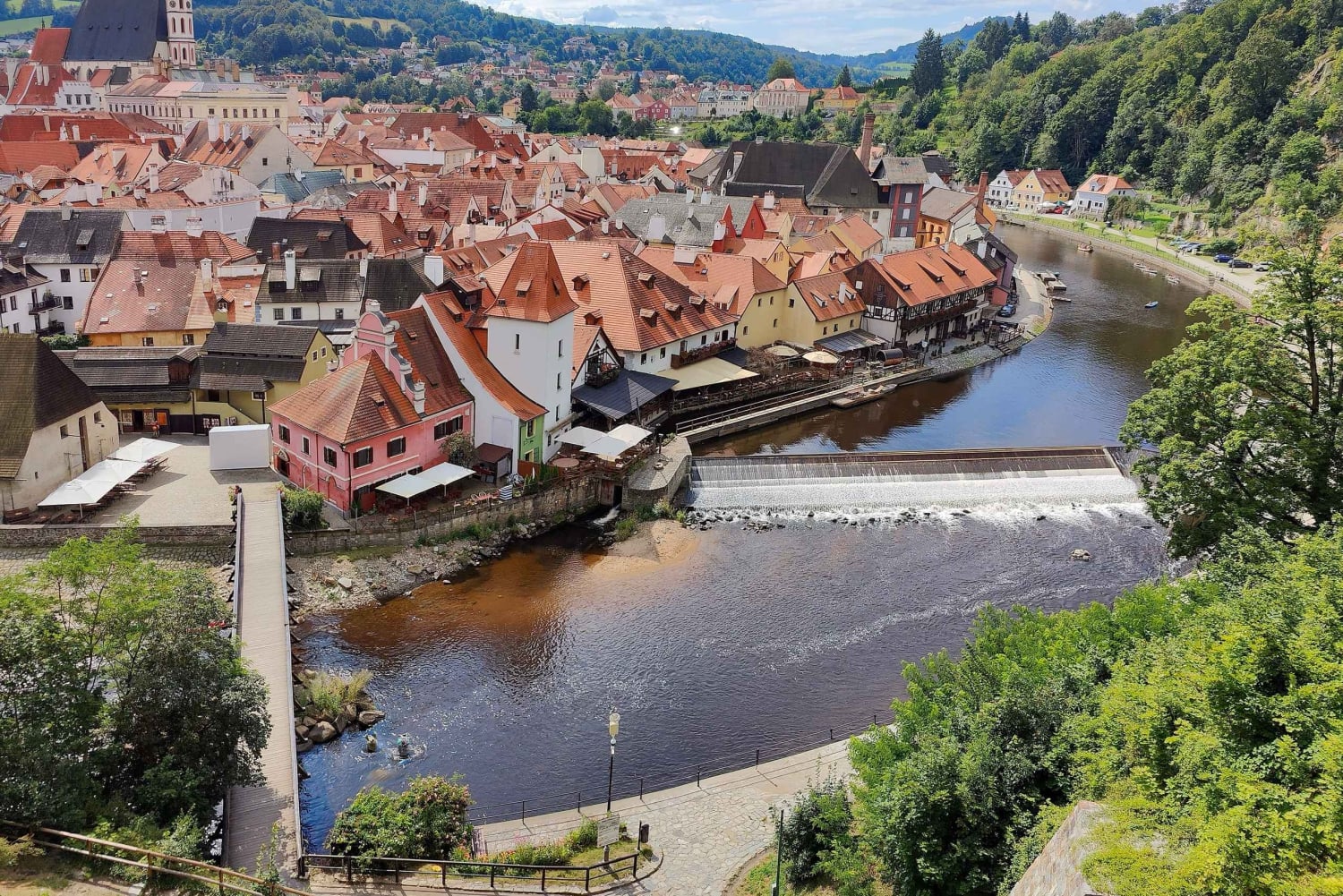 Fra Praha: Fotodagstur til Český Krumlov og České Budějovice