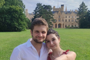 Wienistä ja Bratislavasta: Moravia: Lednicen linna ja puisto