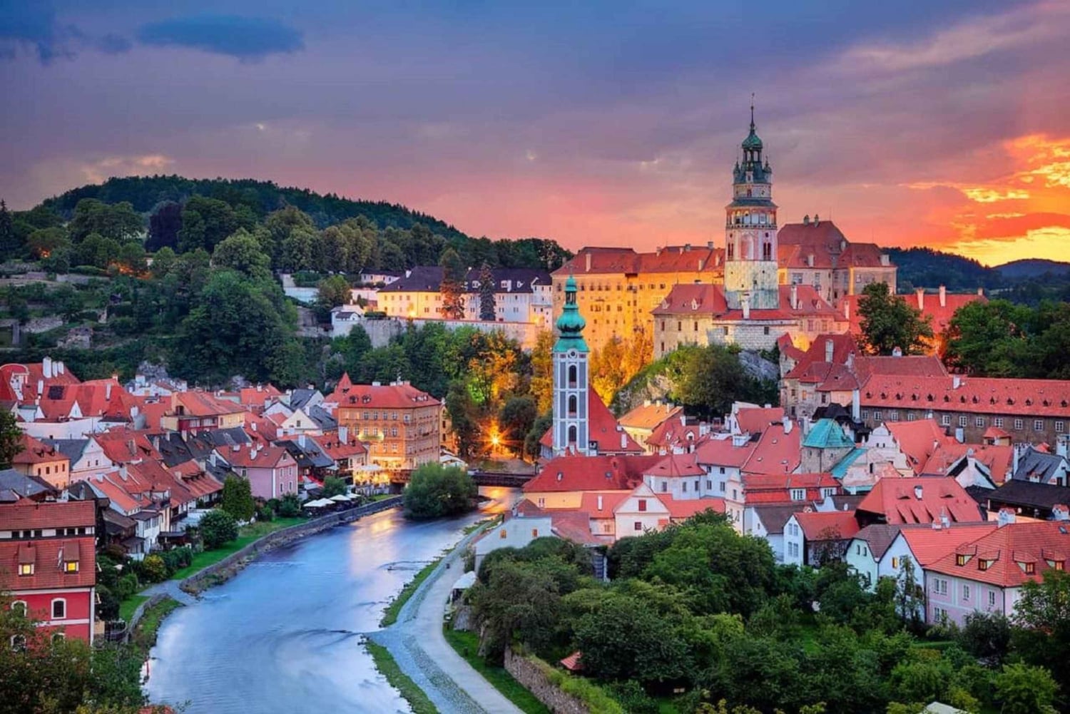 Desde Viena: Český Krumlov con almuerzo y degustación