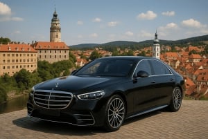 Desde Viena: Český Krumlov con almuerzo y degustación