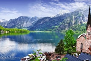 From Vienna: Day tour to Hallstatt and Salzburg & Boat ride