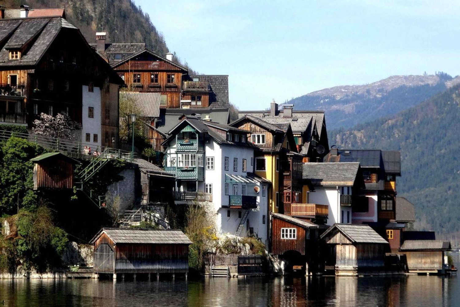 Fra Wien: Dagsudflugt til Dachstein & Hallstatt