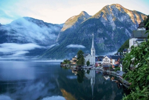 Fra Wien: Dagsudflugt til Dachstein & Hallstatt