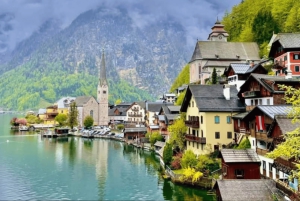 Fra Wien: Dagsudflugt til Dachstein & Hallstatt