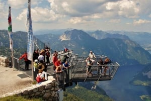 Fra Wien: Dagsudflugt til Dachstein & Hallstatt