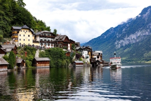 Vanuit Wenen: dagtrip naar Hallstatt en Salzburg met gids