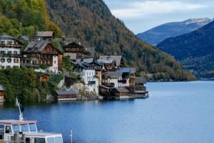 Vanuit Wenen: dagtrip naar Hallstatt en Salzburg met gids