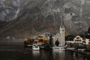 Vanuit Wenen: dagtrip naar Hallstatt en Salzburg met gids