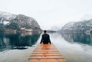 Vanuit Wenen: dagtrip naar Hallstatt en Salzburg met gids