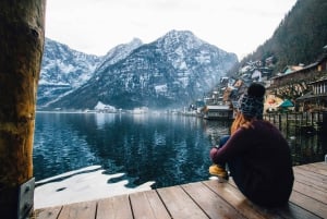 Vanuit Wenen: dagtrip naar Hallstatt en Salzburg met gids