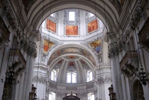 Vanuit Wenen: dagtrip naar Hallstatt en Salzburg met gids