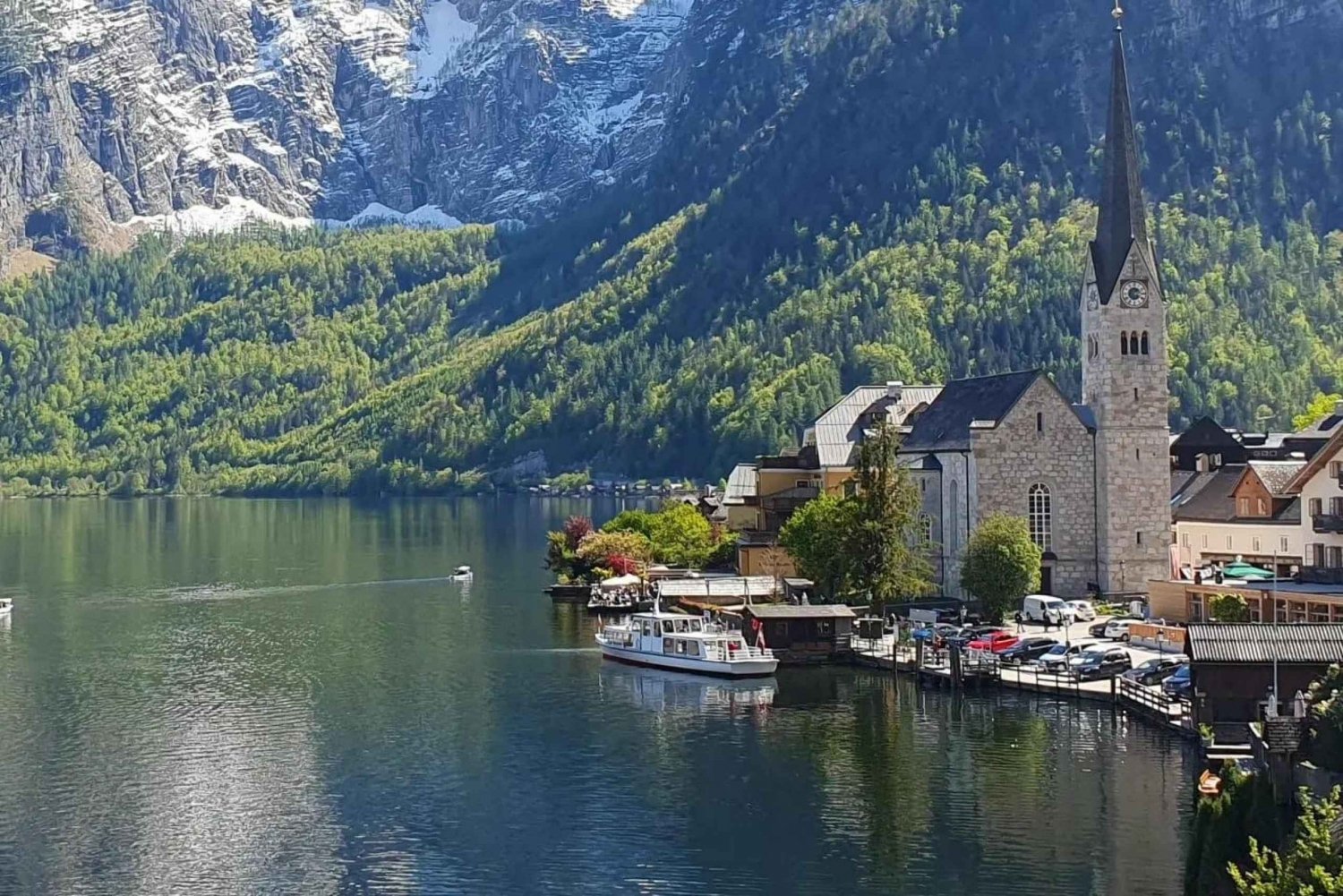 Viena: Tour por Hallstatt y Salzburgo con paseo en barco panorámico