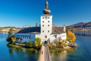 De Viena: viagem de 1 dia a Hallstatt e Salzburgo com traslado