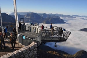 Vanuit Wenen: Hallstatt met Skywalk lift & verborgen juweeltjes tour