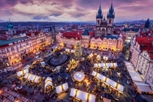Fra Wien: Julemarked i Prag og guidet rundvisning i byen