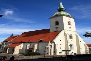 De Vienne: visite privée d'une journée du château de Devin et de Bratislava