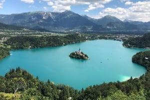 Au départ de Vienne : Excursion privée d'une journée à Ljubljana et au lac Bled