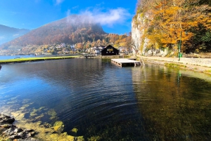 Von Wien: Tagestour ins malerische Hallstatt & historische Salzburg
