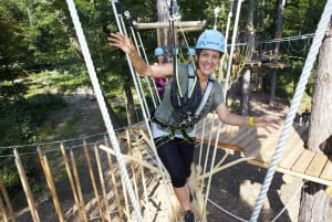 Kahlenberg Vienna: Лесной веревочный парк Входной билет и оборудование