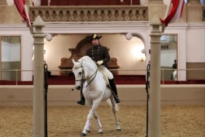 Spectacle de lipizzans à l'École espagnole d'équitation