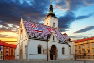 Prywatna jednodniowa wycieczka do stolicy Chorwacji Zagrzebia inc. lokalny przewodnik
