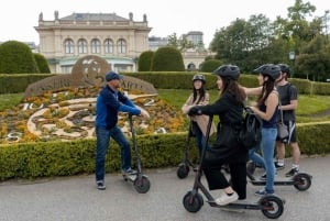 Privat tur på el-scooter i Wien