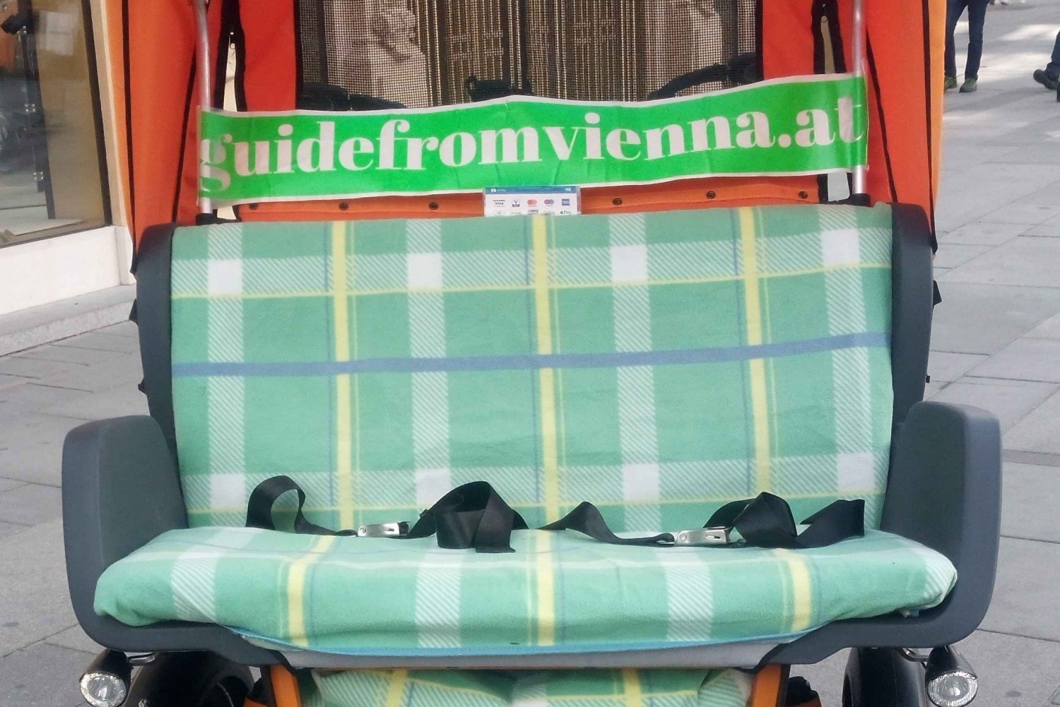 RAXI (elektrische riksja) grote panoramatour Wenen van 3 uur